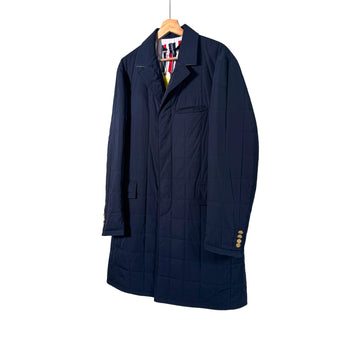 Thom Browne Men's Three-Striped Chesterfield Down Padding Coat Jacket Navy 2 Size 156825935