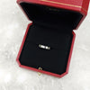 CARTIER Diamant 1P C de Platinum Ehering 47 4mm 6902 163157828 [P]