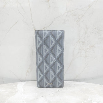 DIOR ダイヤモンド キャンバス バーティカル 長財布 2ESBC002DCO 6885 163158185 [P]