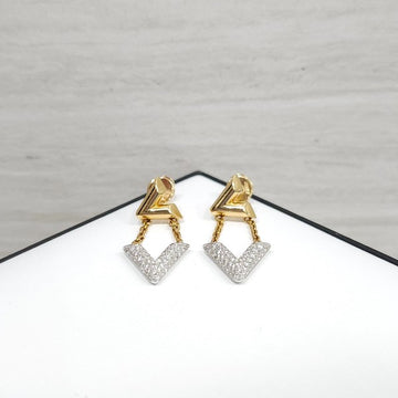 LOUIS VUITTON ダイヤモンド ボルト イヤリング Q96973 9203 163158096 [P]