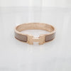 HERMES H Blanc Armreif Damenarmband Maron Glacé Roségold H700001FO19PM 48876048 [P]