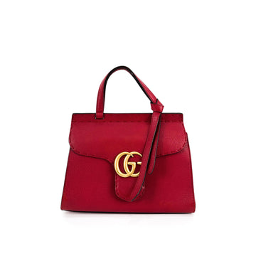 Gucci Marmont Matelassé Top Handle Small Two-Way Crossbody Bag 421890 158667866 [P]
