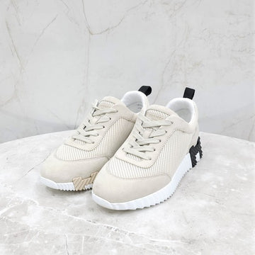 HERMES メッシュスエードバウンシングスニーカー 35 7015 163157287 [P]