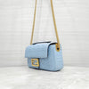 Fendi Baguette Chain Leather Shoulder Bag 9631 163155979 [P]