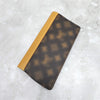 LOUIS VUITTON モノグラムブラザロング財布 1411 163158194 [P]