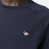 MAISON KITSUNE Tricolor Fox Stickerei Sweatshirt FM00322KM0001 77977171 [P]