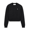 AMI Kleine Herz-Logo Baumwolle Sweatshirt 160967396 [P]