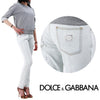 Dolce & Gabbana Women's White Denim Pants 161504523 [P]