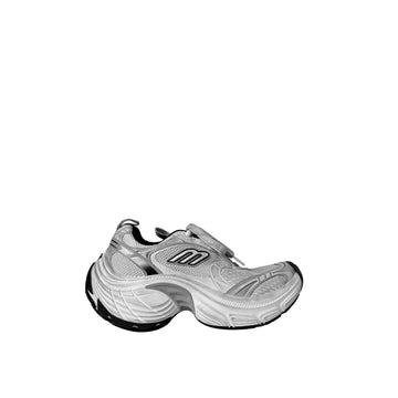 Balenciaga Womens 10XL Sneakers White Grey Silver Black 38 156930203