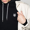 MAISON KITSUNE Graufuchs Patch Hoodie Schwarz GU00335KM0002 45117824 [P]