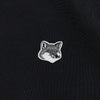 MAISON KITSUNE Graufuchs Patch Hoodie Schwarz GU00335KM0002 45117824 [P]