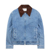 AMI Heart Logo Cotton Zip Jacket 162884597 [P]