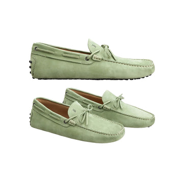 TODS ドライビングシューズ ライトグリーン XXM0GW05470 6RN V623 151784567