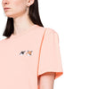 MAISON KITSUNE ダブルフォックスヘッドパッチTシャツ IU00114KJ0008 45117698 [P]