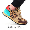 VALENTINO Leopard Wildleder-Laufschuh 162147059 [P]
