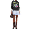 Ganni Puppy Logo Crew Neck Sweater k2597 252 150669328 [P]