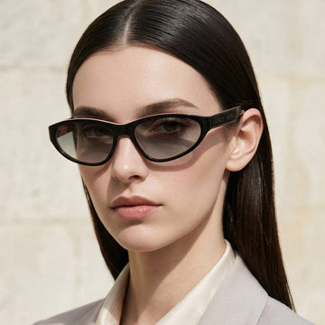 Moncler Sunglasses ML0115 005 Fashion Oval Frame 161508586 [P]