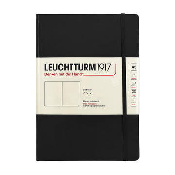 LEUCHURM Softcover Medium A5 Schwarz, Uniscript 157225077