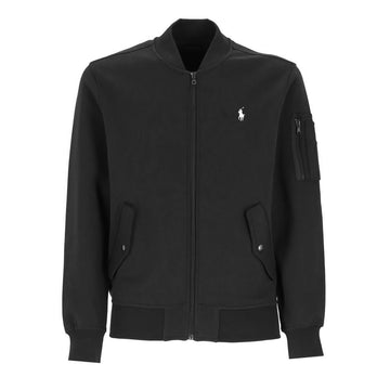 Polo Ralph Lauren 25SS White Pony Embroidery Zip-Up Black 710881521 002 151500014