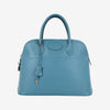 Hermes Bolide 35 Jeans Blue Silver 162884326 [P]
