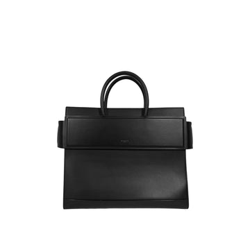 GIVENCHY Damen Horizon Leder Schulter Tote Medium Schwarz BB05558005 158279913 [P]