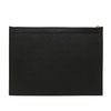 THOM BROWNE Pebble-Leder Drei Streifen Clutch 00198 001 47886546 [P]