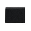 THOM BROWNE ペブルレザー ダブルカード財布 00198 001 45117269 [P]