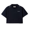 Miu Miu Cotton Fleece Cropped Sweatshirt 160967381 [P]