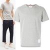 THOM BROWNE Seiten-Schlitz Kurzarm-T-Shirt MJS067A 00042 055 45118811 [P]