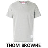 THOM BROWNE Seiten-Schlitz Kurzarm-T-Shirt MJS067A 00042 055 45118811 [P]