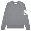 THOM BROWNE Schrägarm Waffle Sweatshirt MJT205A 06452 035 45714751 [P]