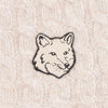Maison Kitsune Fox Head Cable Knit Cardigan 162884571 [P]
