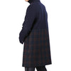 No. 21 Check Pattern Wool Coat 160328322 [P]