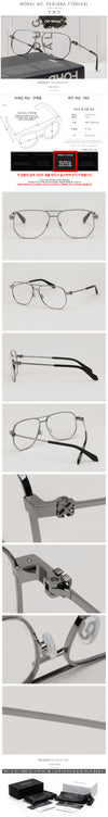 Off White Retro Fashion Two-Bridge Glasses Frame OERJ08A 7700 157640553 [P]