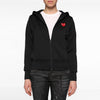 COMME DES GARCONS Rote Herz-Logo-Patch-Hoodie Jacke P1T171-1 45118902 [P]