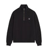 MAISON KITSUNE Komfortable Halb-Sweatshirt mit Fuchs-Kopf 160967353 [P]