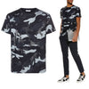 Valentino Camo Short Sleeve T-Shirt PV3MG00W 3MB QL0 45116530 [P]
