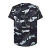 Valentino Camo Short Sleeve T-Shirt PV3MG00W 3MB QL0 45116530 [P]