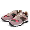 VALENTINO ロックスタッド カモフラージュ パターン スニーカー 162147047 [P]