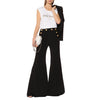 BALMAIN Button-Logo-Druck Baumwolltop RF11075 I042 45118326 [P]