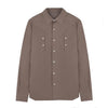 RICK OWENS TEX 34 Baumwollhemdjacke 64234236 [P]