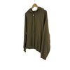 VERSACE メドゥサ ボレロ タイ オーバーサイズ フード Tシャツ ダークオリーブ 1008661 1A06213 1GM10 160755452 [P]