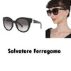 Salvatore Ferragamo Cat Eye Sunglasses SF1031S 001 127397368 [P]