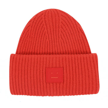 ACNE STUDIOS Acne 25SS Gesichtspatch Wolle Beanie Sharp Red C40135 ACL 149068922