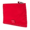 VALENTINO Rockstud Rot Clutch 45118079 [P]