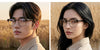 Tom Ford Eyeglass Frame TF6151-D-B 005 Blue Light Blocking Half-Rim Black Asian Fit 162173567 [P]