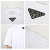 PRADA Logo-Patch T-Shirt Kurzarm 46671094 [P]