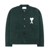 AMI Big Heart Alpaca Cardigan 162255537 [P]