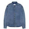 AMI Button-Down-Hemd mit Herz-Logo 143915696 [P]