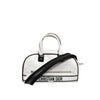 DIOR Vibe Zip Leder Bowling Bag Tote Bag Schultertasche Medium Weiß 158667662 [P]